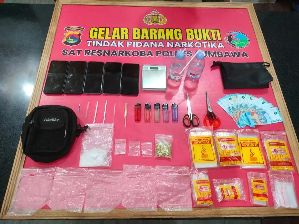 Polisi Tangkap Empat Jaringan Narkoba , Dengan Barang Bukti Sabu 29,56 Gram dan 85 Butir Ekstasi