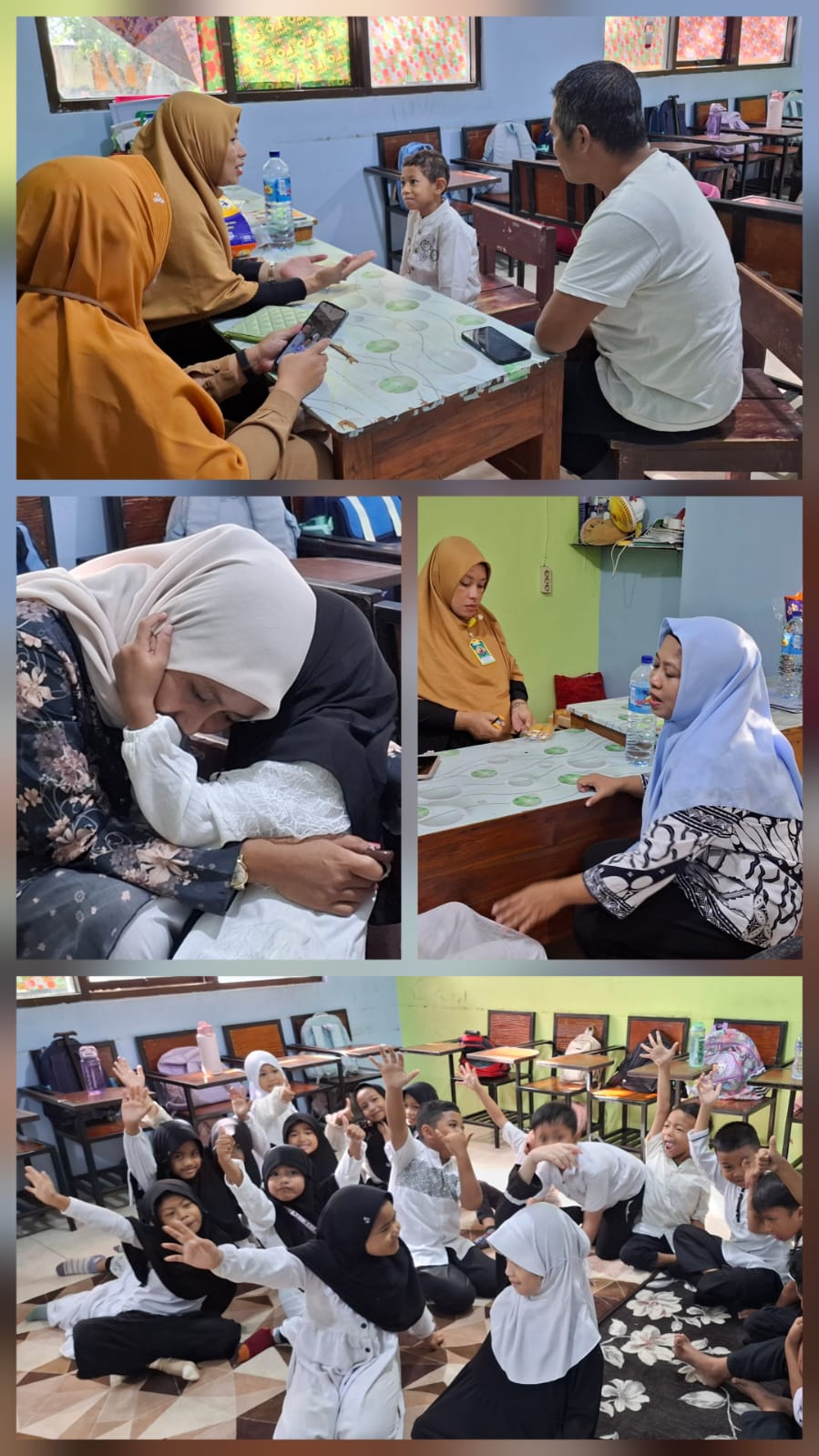 Peringati HARDIKNAS , Satu Jam Bersama Orang Tua disekolah ,Tingkatkan Kedekatan Keluarga dengan Anak dan Sekolah