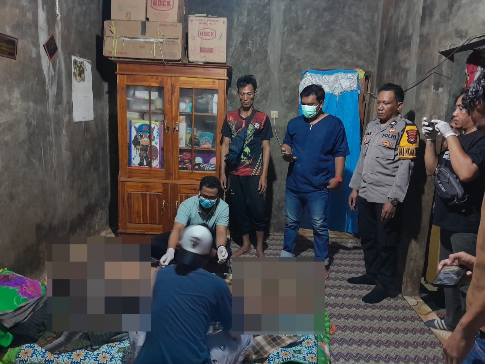 Dua Hari Tak ada kabar ,Seorang Petani Di Temukan Meninggal Duni di Wilayah Orong Melung Desa Jotang